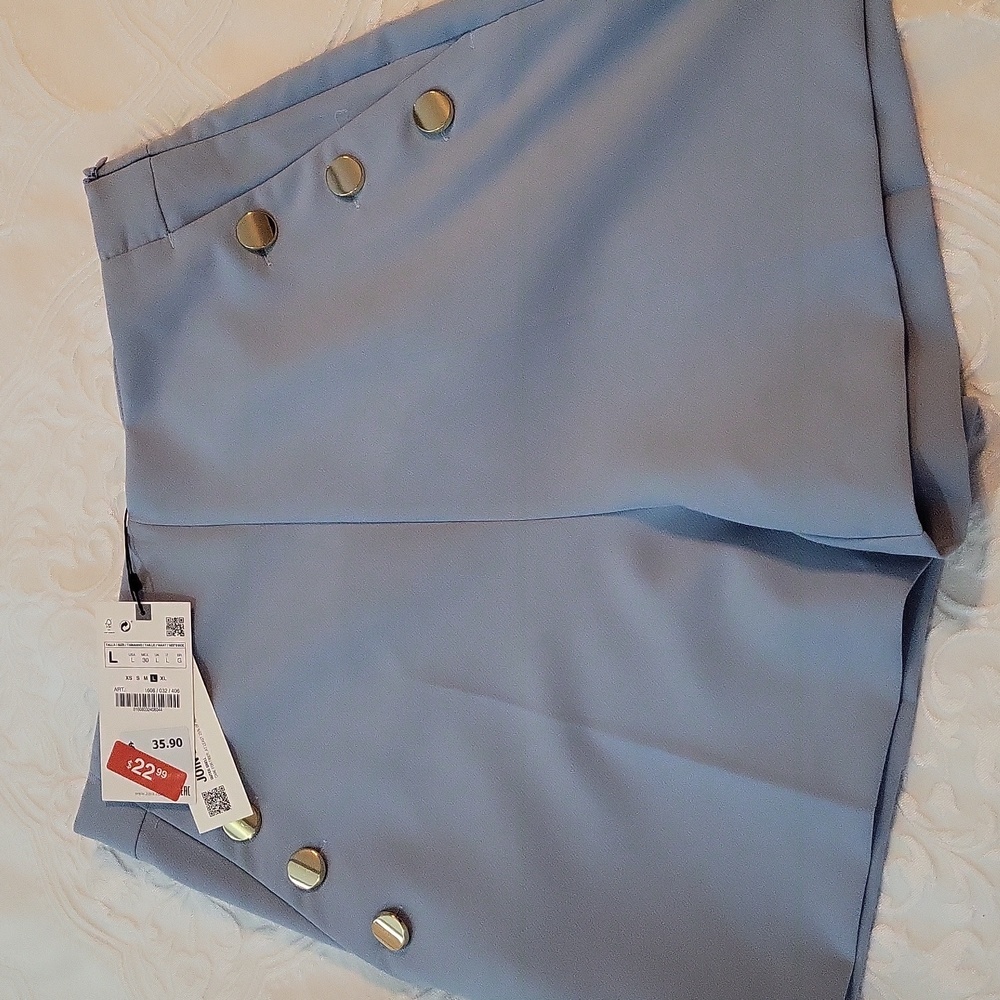 Baby blue sailor inspire shorts
